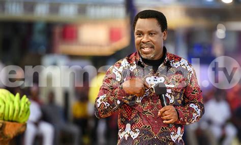 •the cause of his death is not known. VIDEO: How Prophet T.B Joshua predicted London terror ...