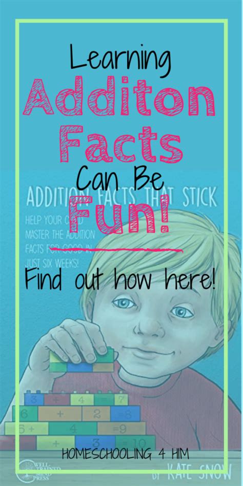 Addition Facts That Stick Pin Math Facts Elementary Math Lessons