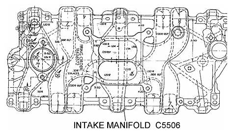 Gm 350 Intake Manifold To Engine Diagram