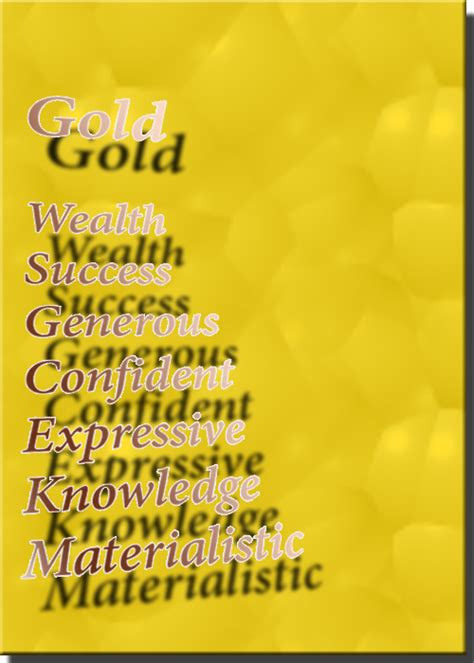 Most of us like dogs. #gold #goldcolor #luxury #colormeaning | Color meanings