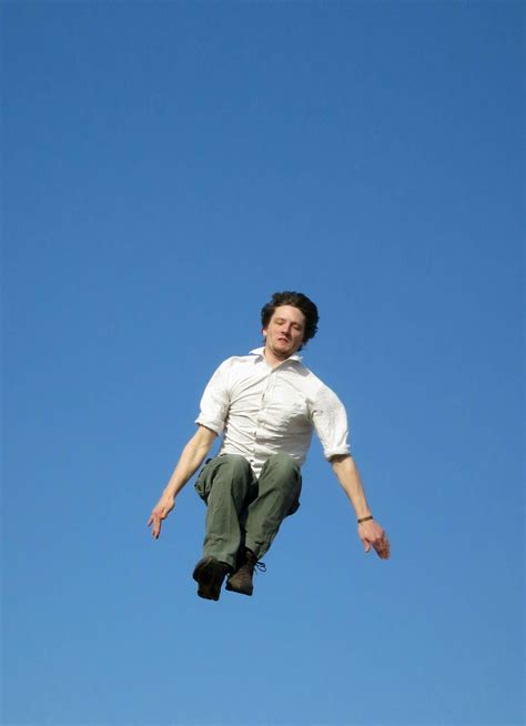 A guy falling. : photoshopbattles