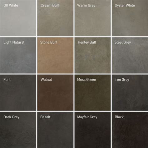 Please contact us and we will supply colour and texture for your particular project. Recommended Polished Concrete Colours | Painted concrete ...