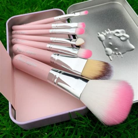 7pcs Hello Kitty Makeup Brush Set More Beauty And Makeup Free Delivery India