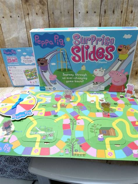 Peppa Pig Surprise Slides Games Etsy