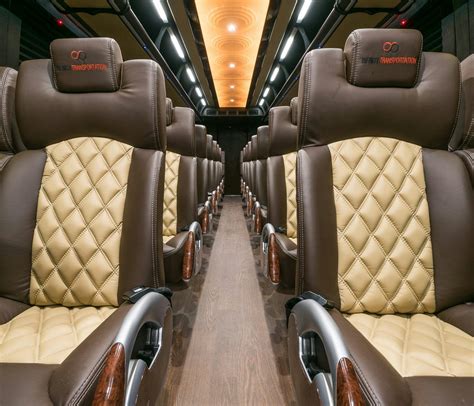 Luxury Charter Bus Interior