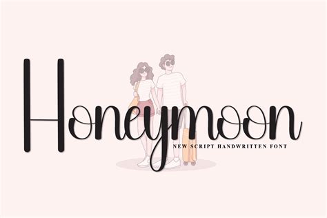 Honeymoon Font By Roronoa Zorospd · Creative Fabrica