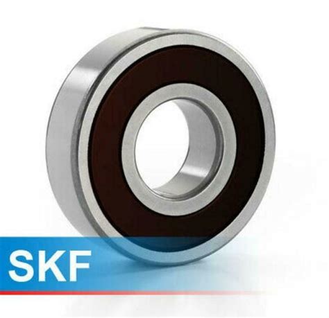 Skf 6203 2rs Deep Groove Ball Bearings 17x40x12mm 2 Rubber Seals 6203