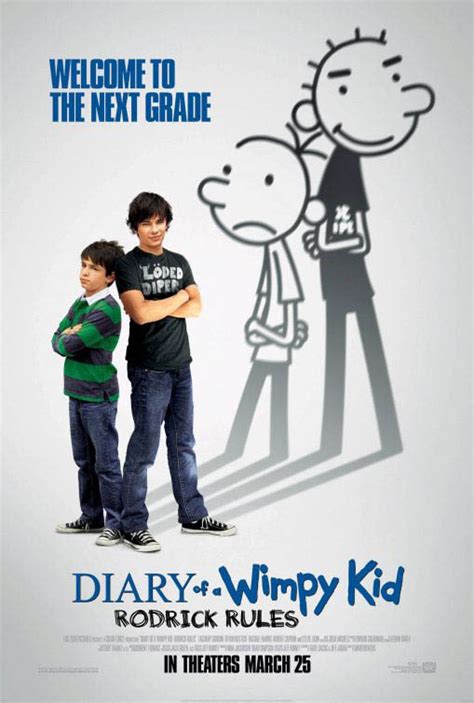 Diary of a wimpy kid. Diary of a Wimpy Kid: Rodrick Rules Poster
