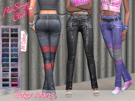 The Sims Resource Edgy Jeans