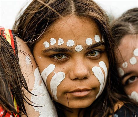 Aboriginal Face Painting Ideas