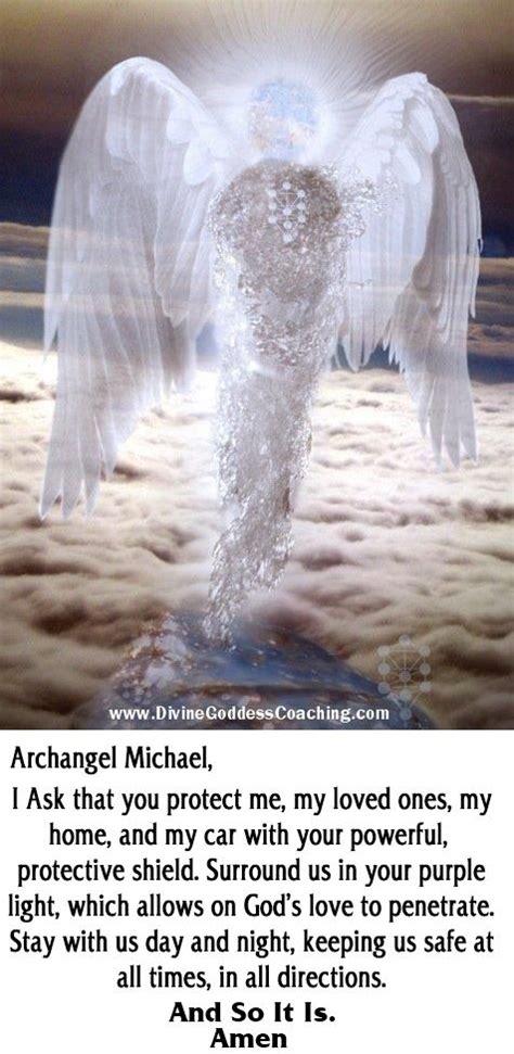 139 Best Archangel Prayers Images On Pinterest Guardian Angels
