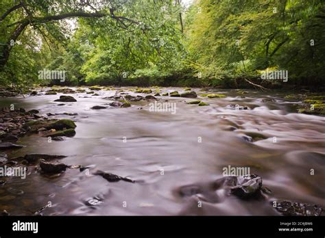 The River Barle At Shircombe Slade Near Dulverton In Somerset Part Of