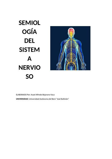 Semiologia Del Sistema Nervioso Udocz