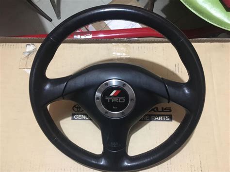 Supra Mk4 Trd Steering Wheel Car Accessories Accessories On Carousell