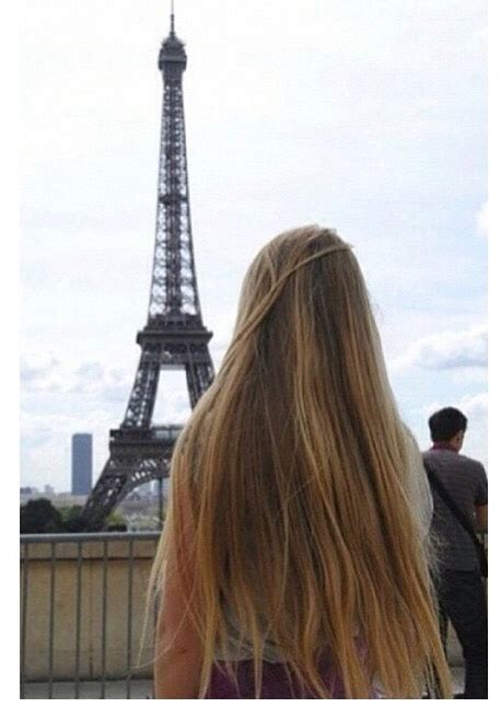 blond blond hair and eiffel tower image 2439372 on