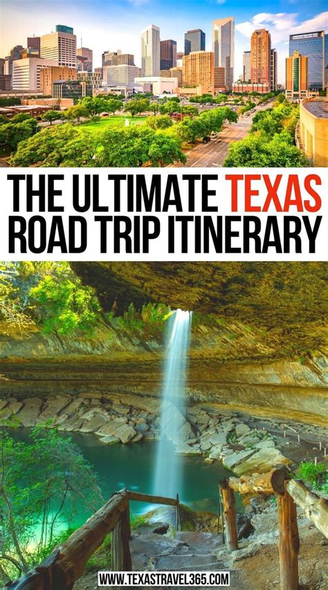 The Ultimate Texas Road Trip Itinerary Texas Travel Weekend Getaways