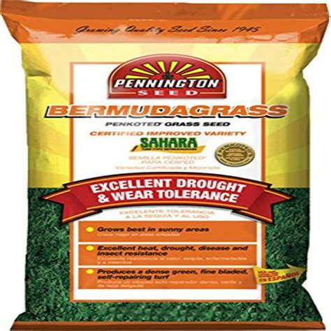 Pennington Seed 100088082 5 Lb Sahara Bermudagrass Seed