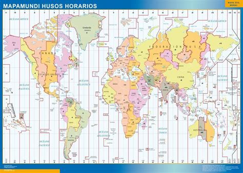 Mapamundi Horarios Husos Horarios Mapa De Husos Horarios Mapa De Mexico Woden Com Br