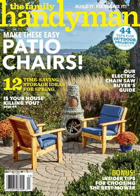 90% of english magazines released in 2019 are posted. The Family Handyman | Serious DIY Projects- DiscountMags ...