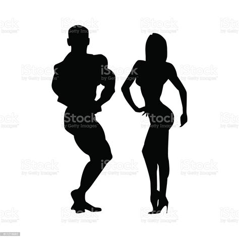 Find over 100+ of the best free silhouette woman images. Women And Men Silhouettes Of Athletes Two Athletes ...
