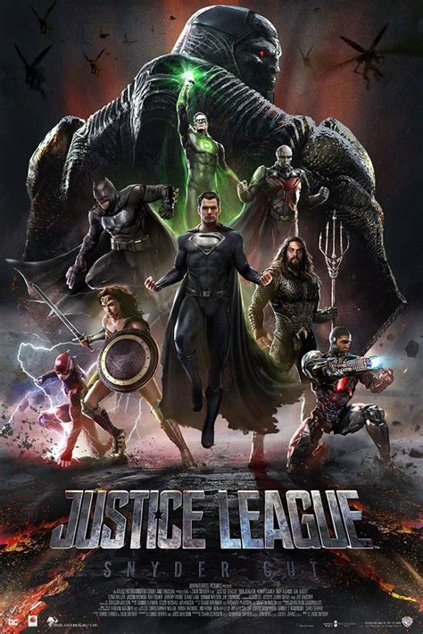 The new posters for zack snyder's justice league capture the movie's story, in more ways than one. JUSTICE LEAGUE: SNYDER CUT Gets a Pretty Legit Poster ...