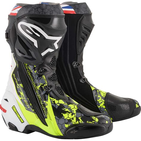Alpinestars Limited Edition Crutchlow Supertech R Boots Motorcycle