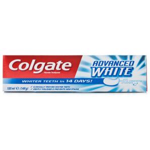 One of the top whitening toothpastes of 2020, which we've rounded up ahead from brands like crest, colgate, and tom's of maine. Colgate Advanced Whitening Toothpaste - Toiletries - £1.09