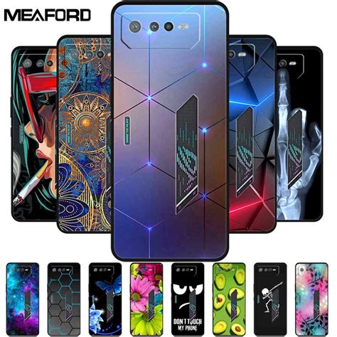 For Asus Rog Phone Cases Pro G Soft Tpu Fashion Silicone Back Case