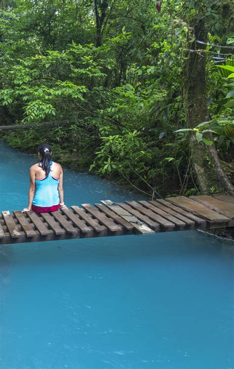 Rio Celeste The Sky Blue River In Costa Rica Click Through To Read