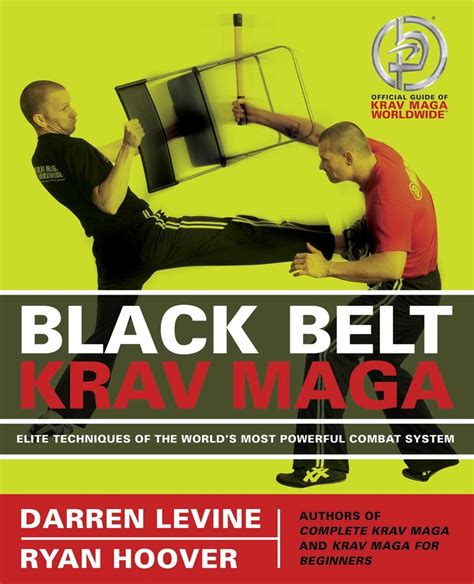 Black Belt Krav Maga Book By Darren Levine Ryan Hoover Official