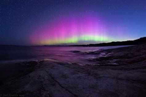 Mysterious Lake Superior Lake Superior Northern Lights Northern