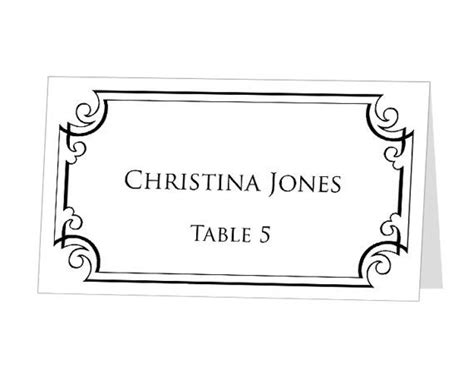 With people trying to make words out of their number plate, . Table Number Template Printable - INSTANT DOWNLOAD - For ...