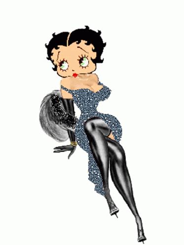 Betty Boop Animated Sticker Betty Boop Animated Glitters Discover Share Gifs