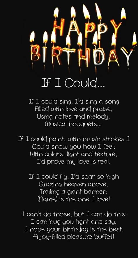 52 Best Happy Birthday Poems My Happy Birthday Wishes