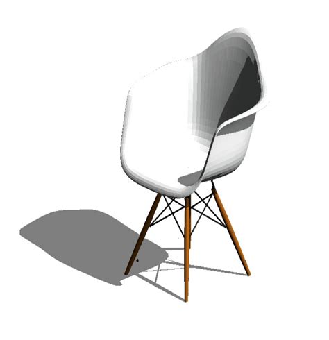 87 Eames Chair Cad Block Free