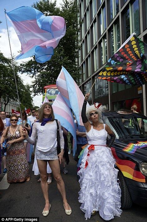 Thousands Take To Londons Streets To Celebrate Gay Pride Daily Mail