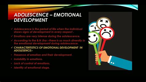 Emotional Development In Adolescence Youtube