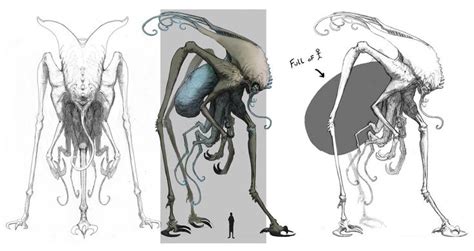 Monsters Nick De Spain Alien Concept Art Creature Concept Art