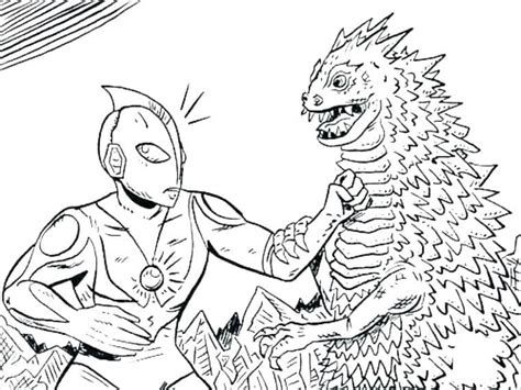 Ultraman Vs Monster Coloring Page Download Print Or Color Online For