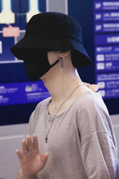 Bts S Jimin Spotted With His Neck Bandaged While Returning From Recent Japanese Tour