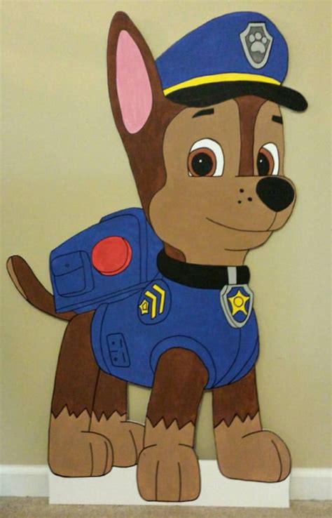 One 2ft Paw Patrol Cut Outs Chase Marshalskye Rubble