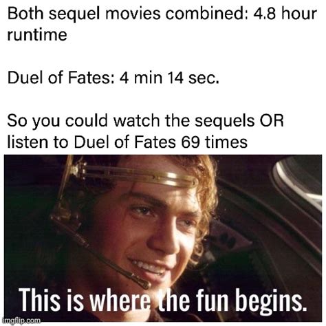 Duel Of The Fates Intensifies Imgflip