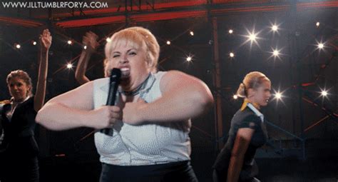 Fat Amy A Cappella  By Pitch Perfect Find And Share On Giphy