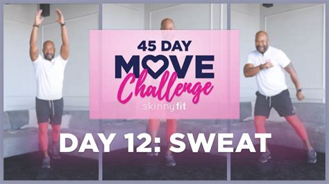 Skinnyfit Move Challenge Day 12 Sweat Workout Youtube
