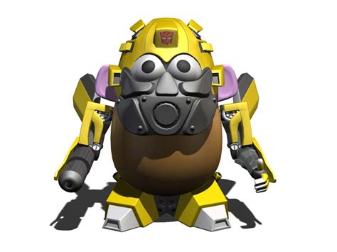 Tfw2005 Exclusive Transformers Movie Bumblebee Mr Potato Head