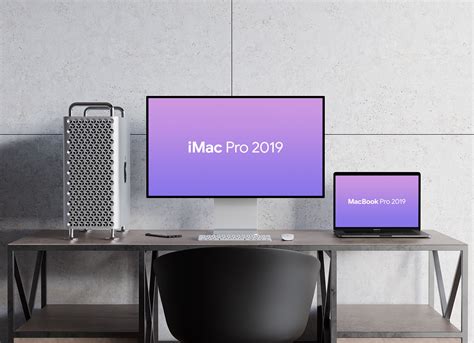Free Imac Pro And Macbook Pro 2019 Mockup Psd Good Mockups