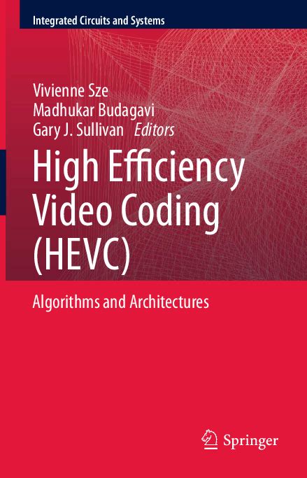 Pdf High Efficiency Video Coding Hevc Wenqing Ge