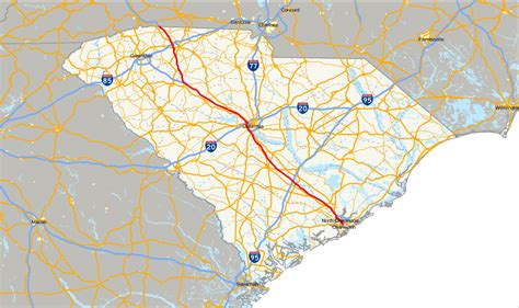 Map Of I 95 In Nc Download Them And Print