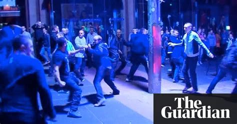 Violence In Glasgow As Loyalists Attack Pro Independence Supporters
