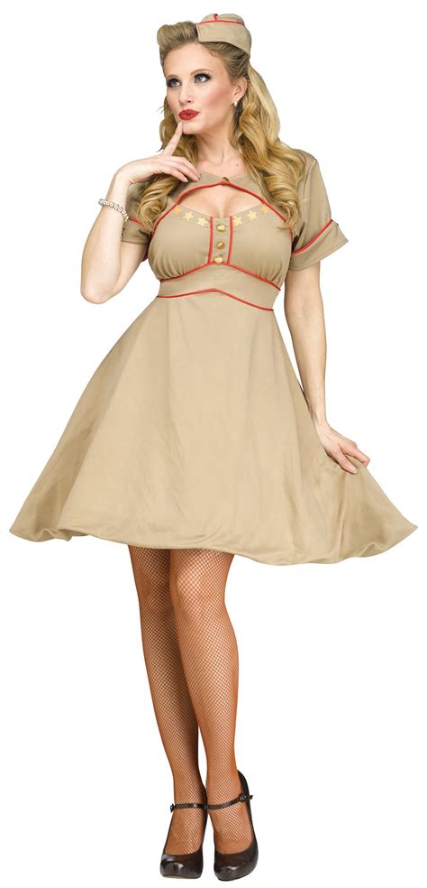 esercito 1940 s donna costume da donna militare ww2 uniforme adulti costume outfit ebay